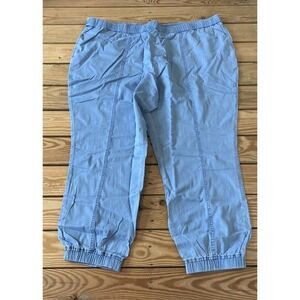 NEW D&Co Pull On Capri Jeans Petite Size 1XP Women’s Blue